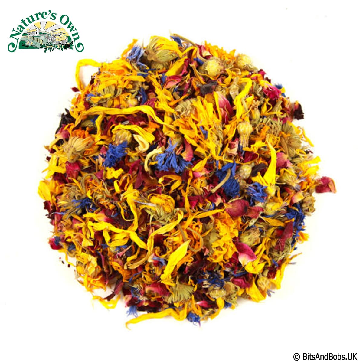 Picture of Dried Flower Mix | Guinea Pigs & Rabbits | Bits and Bobs UK